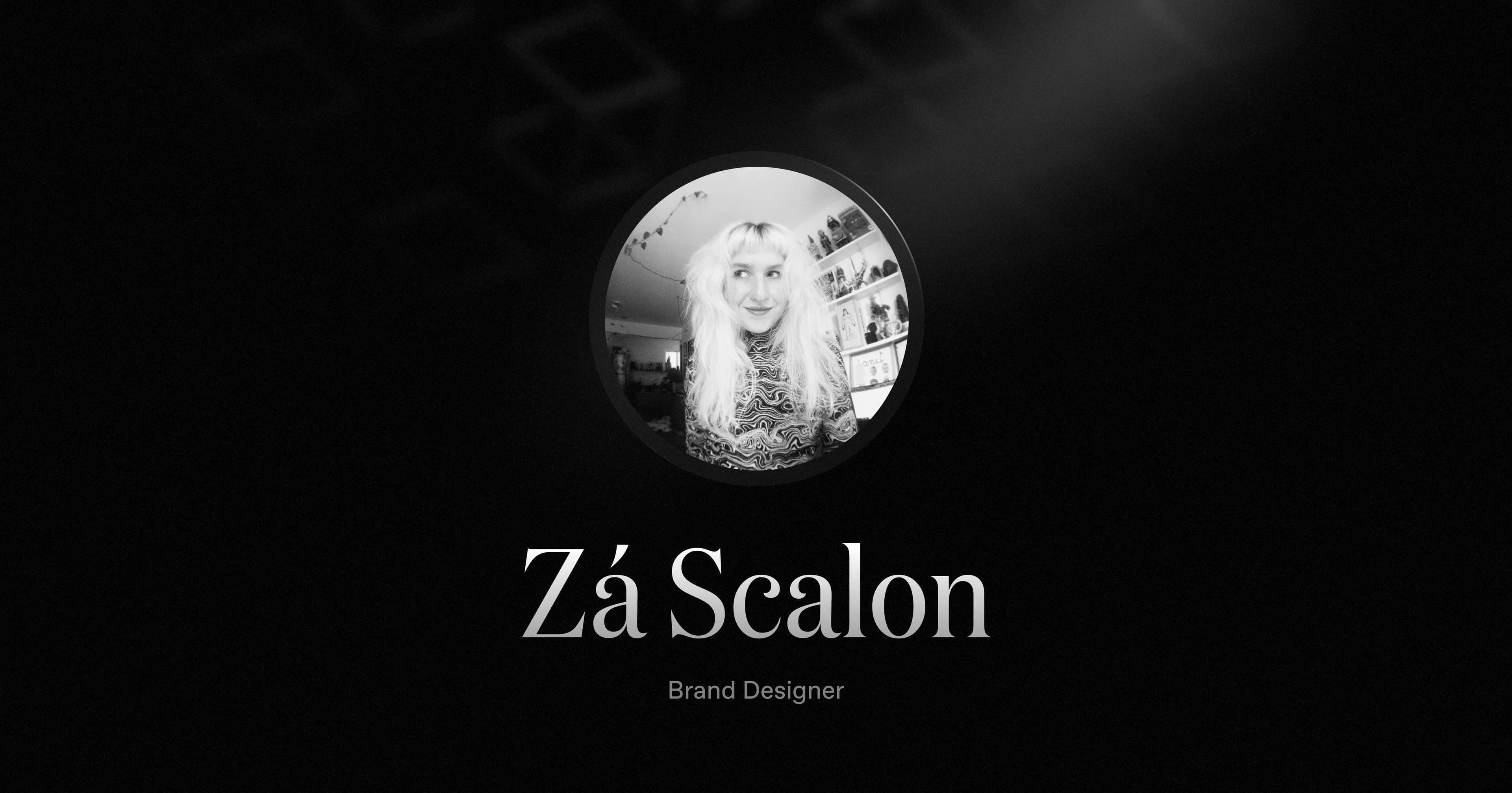 Welcoming Zá Scalon, our new Brand Designer